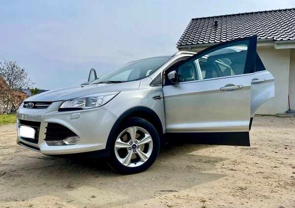 Ford Kuga cena 46700 przebieg: 164000, rok produkcji 2015 z Mikołów małe 254